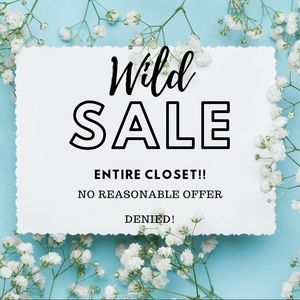 🔥WILD SALE!🔥